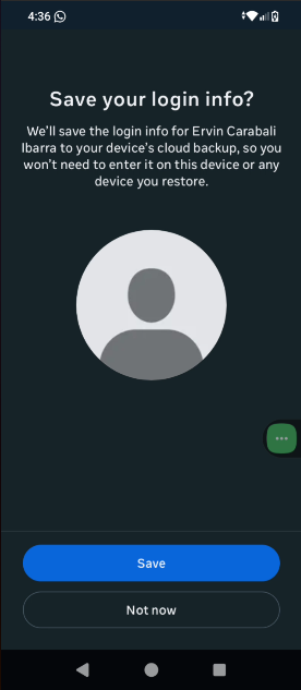 Pantalla 4 - Perfil