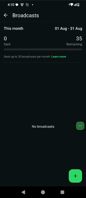 Pantalla 38 - Estados Llamada
