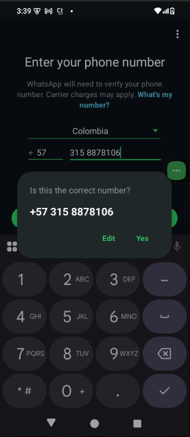 Pantalla 4 - Perfil